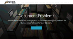 Desktop Screenshot of documentmountain.com